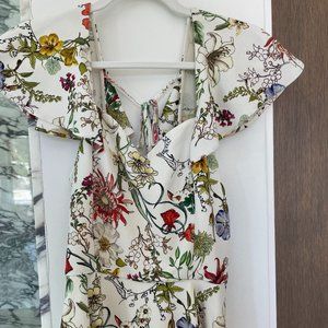 Floral Parker Top Size XS